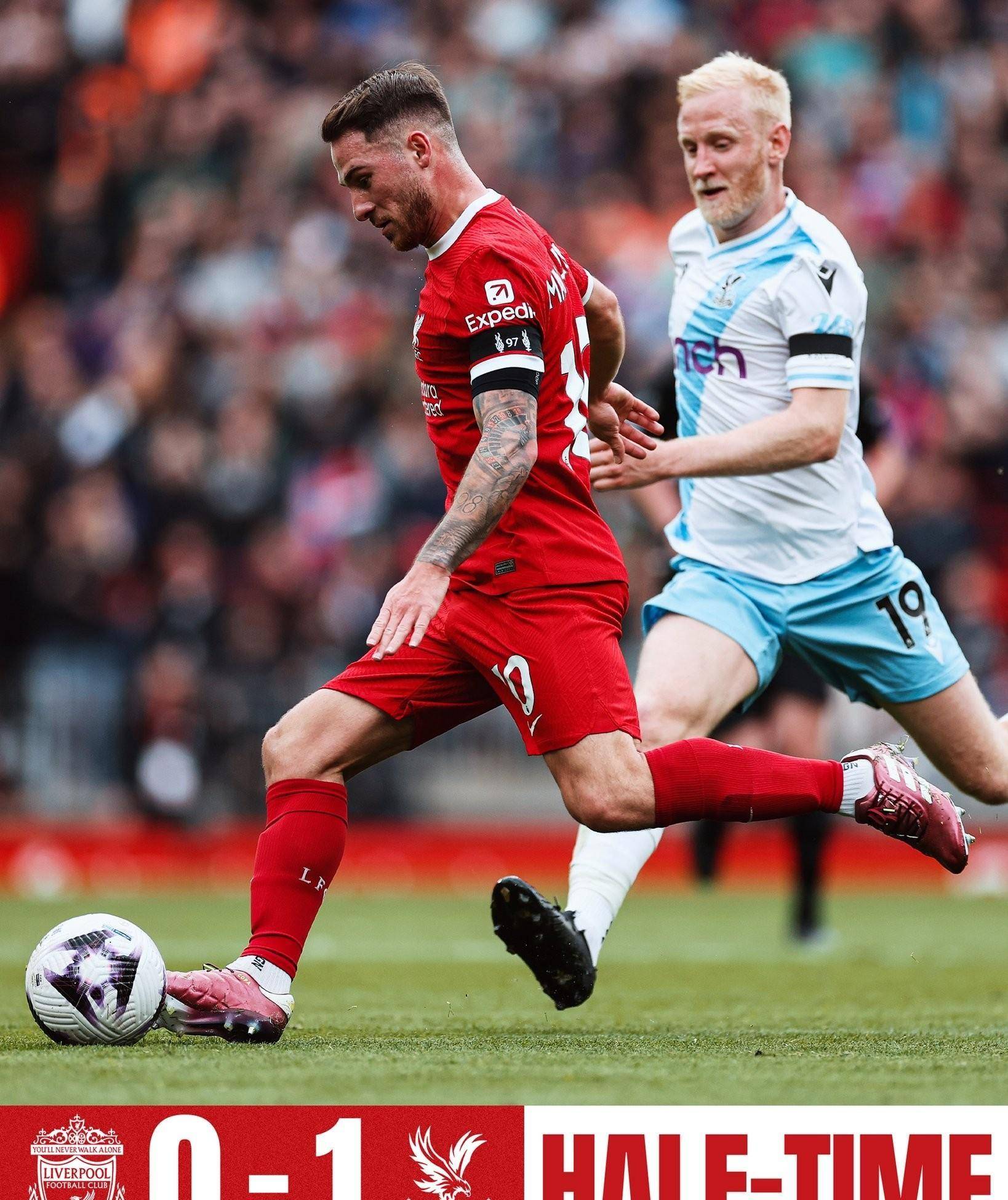 利物浦在客场遭遇突袭，输给客队